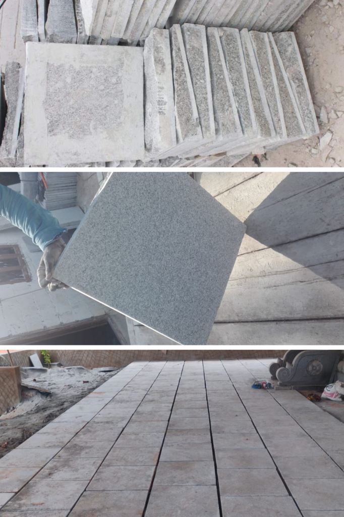Sadrahalli Bottom Granite Paving Stone
