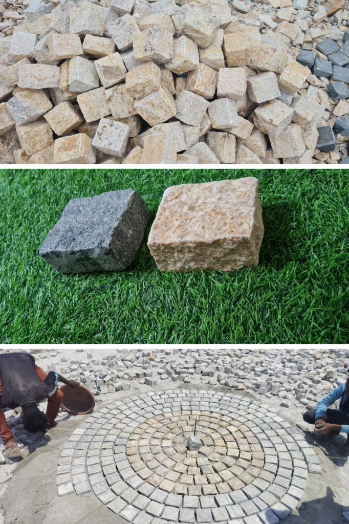 Yellow Natural Cobblestone